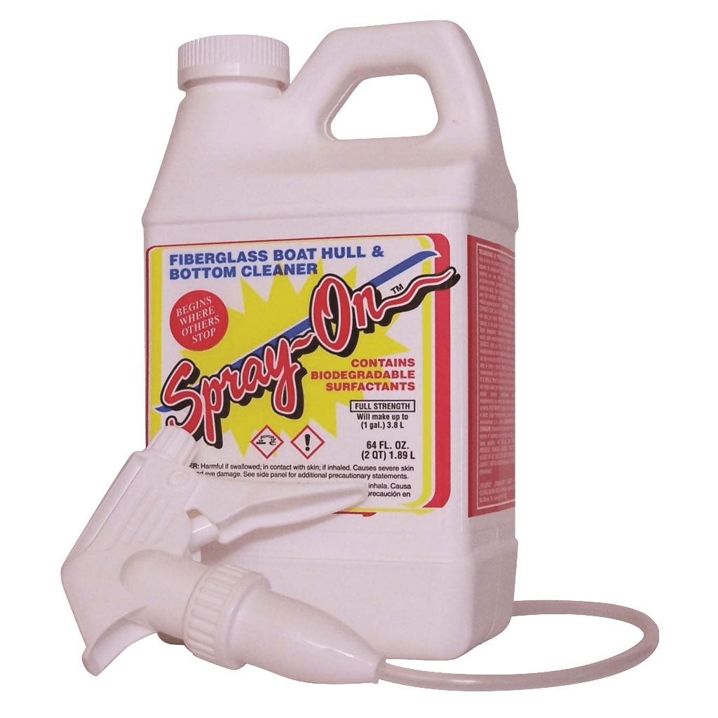 F1000 Fiberglass Hull Cleaner 1/2 Gallon Toonbrite SprayOn M&L Marine, Inc.