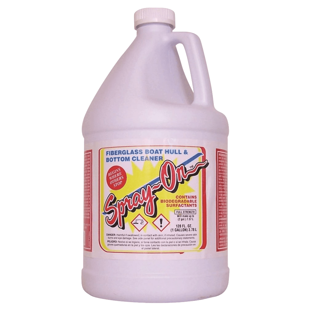 F1004 Fiberglass Hull Cleaner 1 Gallon Toonbrite SprayOn M&L Marine, Inc.